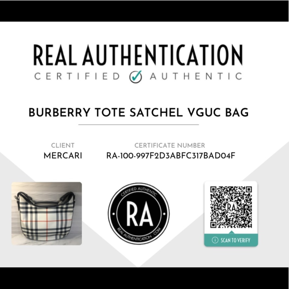 Burberry NOVA Plaid VGUC Pretty Tote/Satchel - Picture 15 of 15